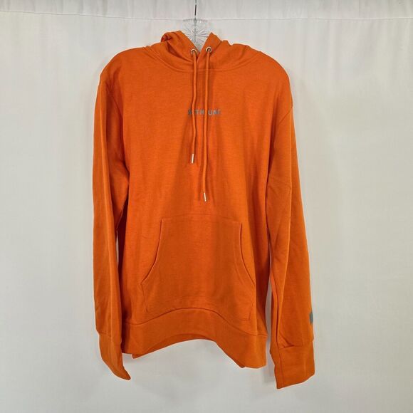 Sixth June Paris Hoodie Men's L Sweat Capuche Aluminum Orange Long Sleeve NWT - Picture 1 of 7
